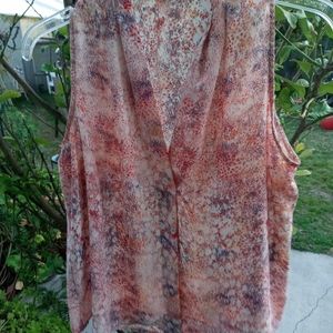 Violet + Claire women's sleeveless  Blouse L